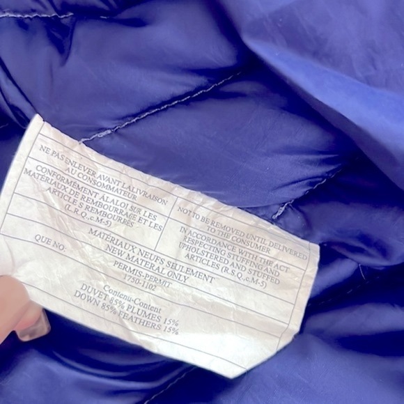 PATAGONIA l Purple Puffer Goose Down Ski Winter Jacket with Bag XS - Picture 9 of 16